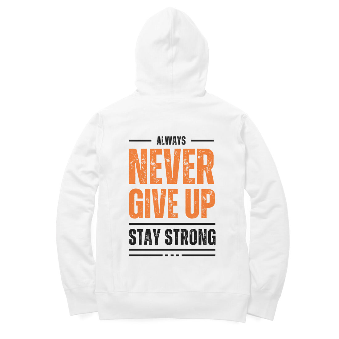 Orange Grit (Never Give Up) - Unisex Hoodie