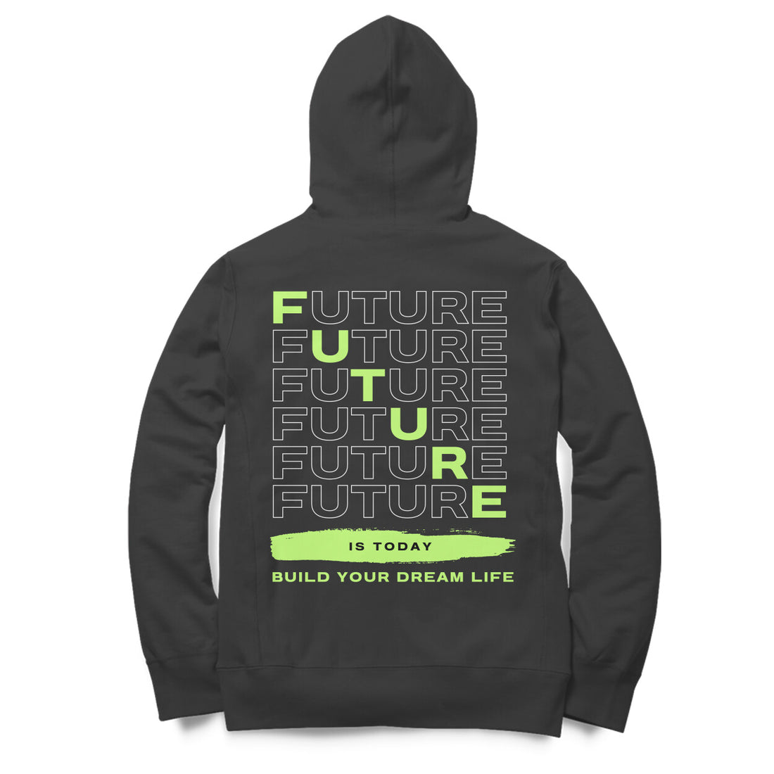 Future Typography - Oversized Hoodie