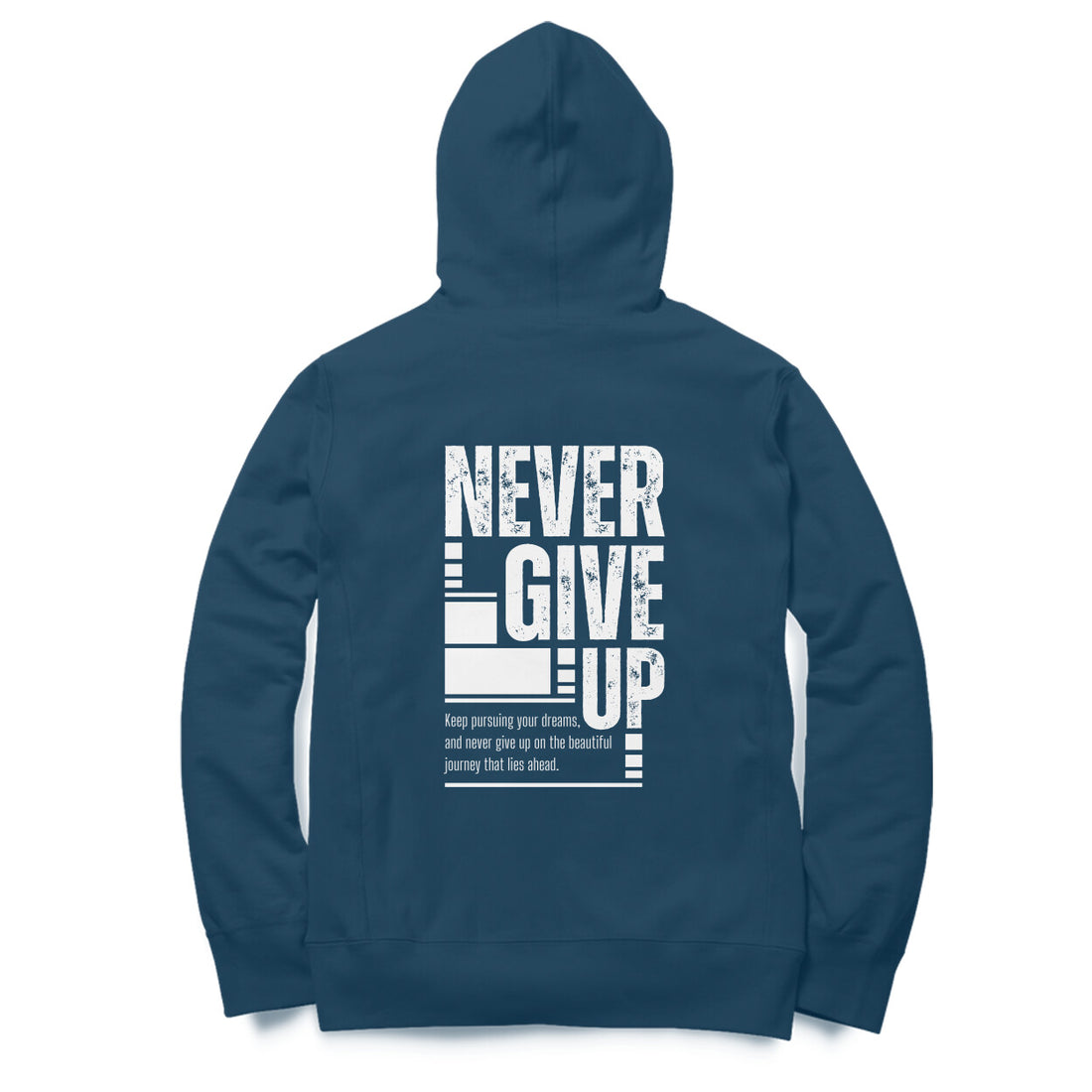 Never Give Up - Oversized Hoodie