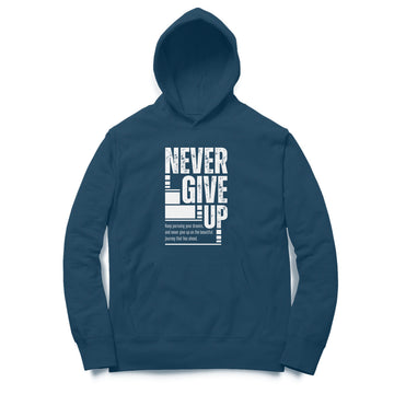 Never Give Up - Oversized Hoodie