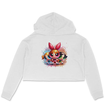 Powerpuff Girls- Crop Hoodie