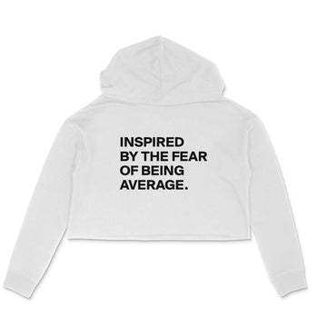 Above Average - Crop Hoodie