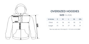 Oversized_Hoodies_printrove_size_guide